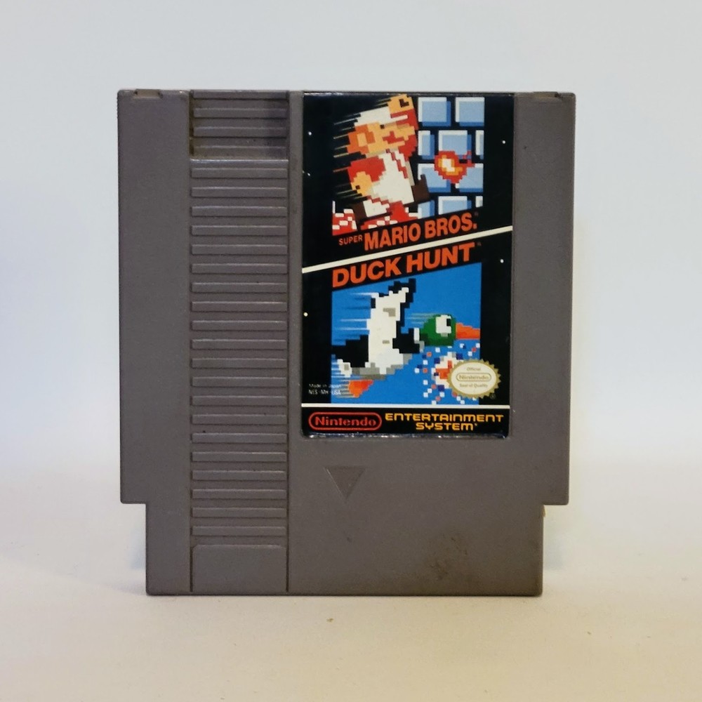 Super Mario Bros./Duck Hunt NES Nintendo Game OG (1987) Authentic. Preowned